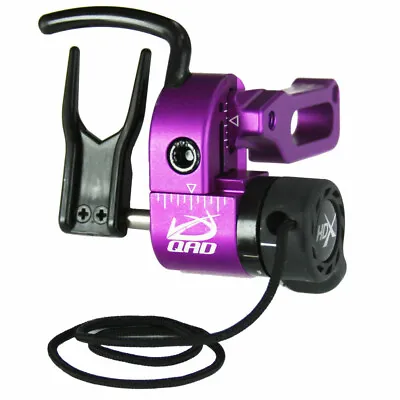 QAD Ultra Rest HDX Arrow Rest Compound Bow Drop Away Purple LH - Open Box • $130.99