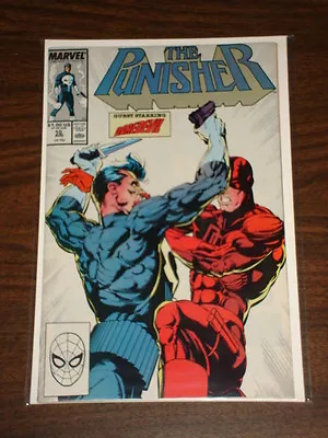 Punisher #10 Vol1 Marvel Daredevil X-over Scarce August 1988 • £29.99