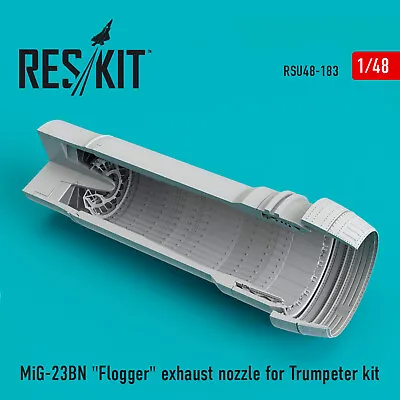 RESKIT 1/48 Mig-23 BN Flogger Exhaust Afterburner (TRM) FREE SHIP RSU32-0183 • $22.89