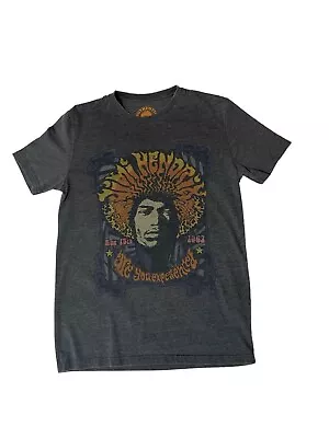 Jimi Hendrix Lucky Brand Authentic Color Poster Graphic Shirt Adult Small • $8.99