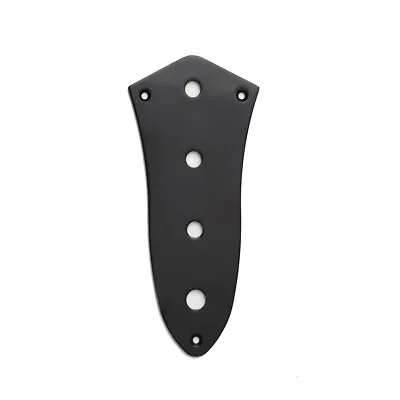 Musiclily Black 4 Hole Switch Control Plate For Fender Jazz Bass JB Style Parts • $18.96