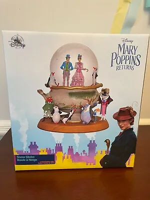 Disney Mary Poppins Returns Snow Globe New Limited Edition • $202.31