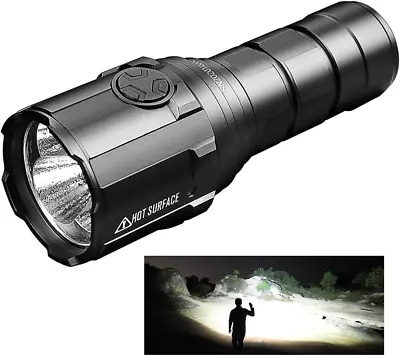 R30C EDC Flashlight 9000Lumens High Lumens Rechargeable LED Tactical Torch With • $155.66