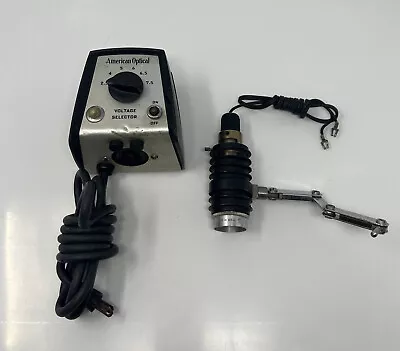 American Optical 350 Voltage Selector 2.5-7.5V Microscope Light  Tested Working • $44.85