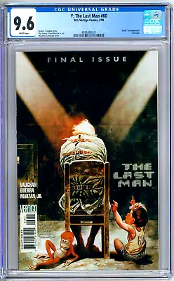 Y: The Last Man 60 CGC Graded 9.6 NM+ Last Issue DC Vertigo Comics 2008 • $59.99