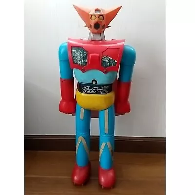 Jumbo Machinder Getter Robo Getter 1 PVC Soft Vinyl 1974 Popy Red Vintage Used • $1080.99