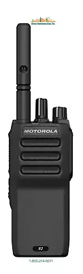 New Motorola R2 Analog  Uhf 403-480 5w 64 Ch Handheld 2-way • $559