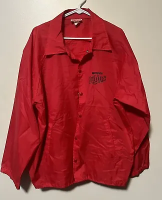 Hartwell Minnesota Twins Snap Button Jacket . XL • $15.99