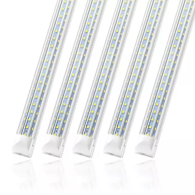 T8 8FT LED Tube Light Bulbs 4FT 2FT LED Shop Light Fixtures For Garage Warehouse • $95.39