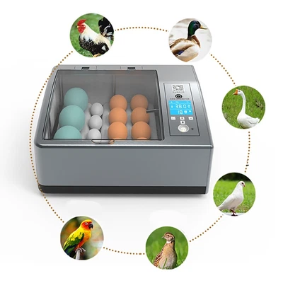 £62.28 • Buy 6-24 Egg Incubator Brooder Fully Automatic Bird Quail Chicken Poultry Hatcher