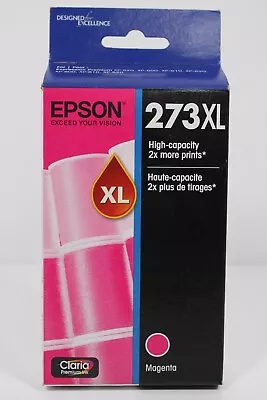 EPSON Ink Cartridge 273XL MAGENTA Pink *NEW IN BOX* Exp 09/2020 • $9.99