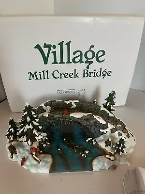 Dept 56 Dickens Heritage Village In Box Mill Creek Bridge #52635 • $29.74