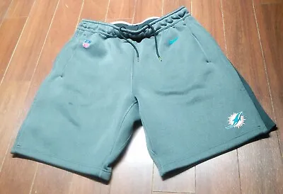 Authentic Nike Dri-Fit Miami Dolphins On Field Shorts Team Issued Kolby Smith XL • $149.99