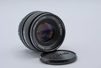 Carl Zeiss Planar T* 50mm 1:1.7 Mmj C/y Mount With Lens Caps. • $225