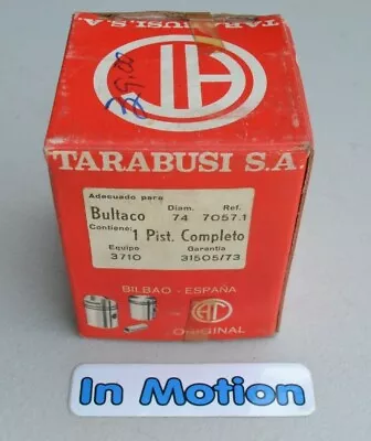 $153.20 • Buy Bultaco MATADOR MK4 250cc Piston TARABUSI 74.00mm  NOS