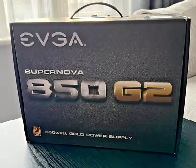 EVGA SuperNova 850 G2 Gold+ 850W Modular Power Supply PSU • £80