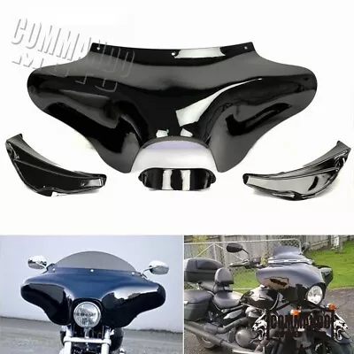 Batwing Fairing For Harley Honda Kawasaki Vulcan VN800 900 VN1500 VN1600 VN1700 • $187.59