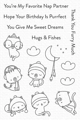 My Favorite Things - Cool Cats Photopolymer Stamp • £36.99