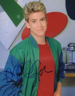 Sexy Mark Paul Gosselaar Signed 8x10 Photo Saved By The Bell Zack Morris Coa P • $110