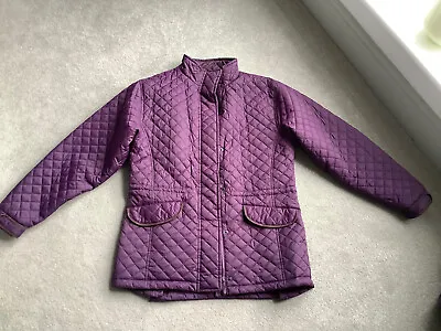 £8 • Buy Ladies Sherwood Forest Quilted  Jacket Size 14