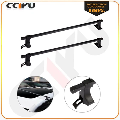 $41.22 • Buy 48  Universal Top Roof Rack Cross Bar Luggage For 4 Door Well-made SUV Truck