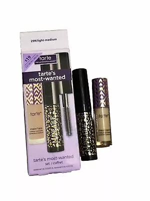 Tarte Tarte's Most Wanted Set- Mascara & Shape Tape Concealer 29N Light-medium • $16.98