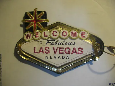 Loungefly Welcome Las Vegas Sign Luggage Tag Unused • $8