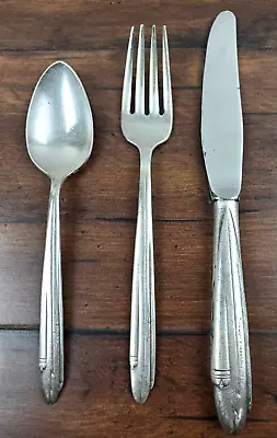 Vtg 1930's American Airlines Silverware Set DC-30 Flagship Knife Fork Spoon • $60