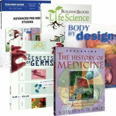 Advanced Pre-Med Curriculum Package Homeschool Life Science Biology Master Books • $79.15