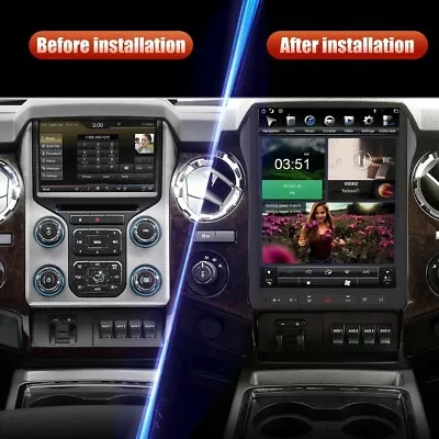 Car Android Gps Navigation Wifi 12.1  For Ford F250 F350 4+64g Radio Carpaly • $889