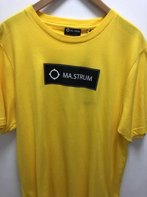 £50 • Buy Ma Strum  Logo Print Yellow L