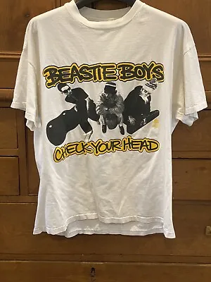 Vintage 90s Beastie Boys Check Your Head Shirt | Todd James | Backstage Pass • $441.55