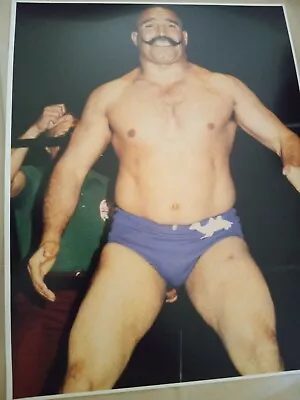 Iron Sheik Arab NWA Rare Mid Atlantic Photo PICTURE Wrestling 8x10 Original WWWF • $7.49