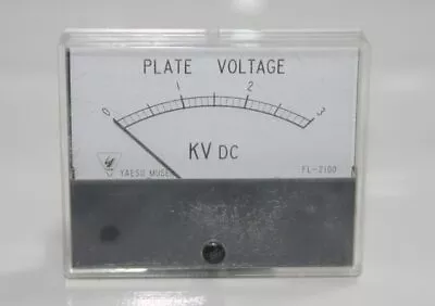 Yaesu FL-2100B Original Plate Voltage Meter Used We Ship Worlwide • $85