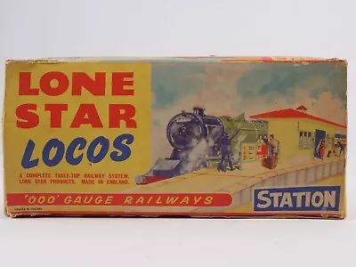 Lone Star GB Boxset Train IN 000 Locomotive Station Metal IN Box Years 1950 • £80.99