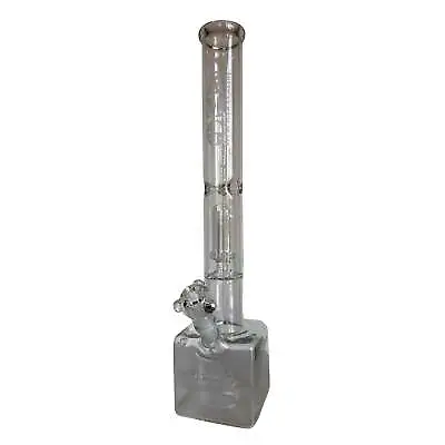 AMG Glass Massive 18 Inch Clear Glass Bong W/ UFO Perc • $145.99