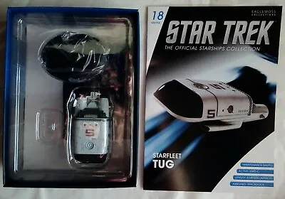£25 • Buy Eaglemoss Star Trek Shuttle Collection: #18 Starfleet Tug - Brand New!
