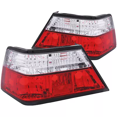 ANZO For 1986-1995 Mercedes Benz E Class W124 Taillights Red/Clear • $128.66