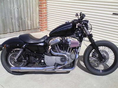 $1181.40 • Buy Chrome Thunderheader 2 Into 1 Full Exhaust Pipe System 14-2020 Harley Sportster