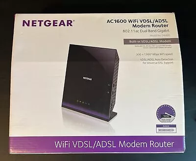 Netgear AC1600 WiFi VDSL/ADSL2+ Modem Router (Read Description)👈 • $19.95