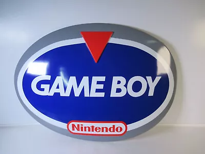 Original Nintendo GameBoy Promotional Kiosk Store Display Vinyl Sign 28x18 • $499.90