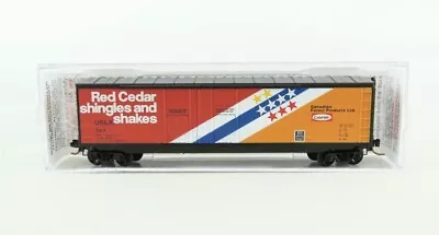 N Scale Micro-Trains MTL #07500060 USLX Canadian Forest Products 50' Box Car 242 • $24.99