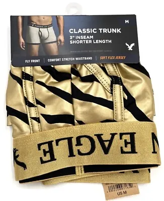 American Eagle AEO Men's Classic Trunk Underwear 3  Inseam Medium Rare Color • $19.95