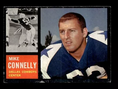 1962 Topps #44 Mike Connelly Cowboys VG-EX+ *y5 • $2