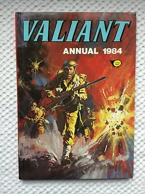 Vintage Book - Valiant Annual 1984 - Hardback - Published By  IPC Magazines Ltd • £14
