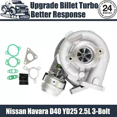 GT2056V Upgrade Billet Turbo Charger For Nissan Pathfinder R51 YD25 2.5L 3-Bolt • $499