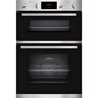 Neff N30 Built-In Electric Double Oven - Stainless Steel U1GCC0AN0B • £699