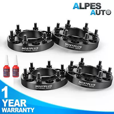 4X 1  Wheel Spacers 6x5.5  For Hummer H3 Chevy Colorado Isuzu I-370 Kia Sedona • $65.89