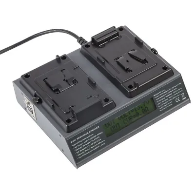 Calumet Dual Port V-mount Li-ion Battery Charger RRP £658 • £239