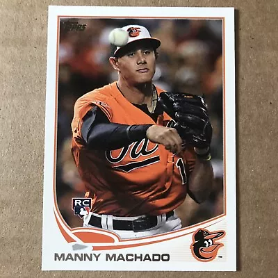 2013 Topps Baseball MANNY MACHADO Rookie Card #270.  Orioles! • $0.99